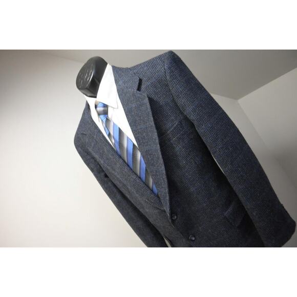 Men's Blue Blazer - Picture 2 of 10